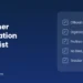 Title card for the AI trainer application checklist with five ticked checks